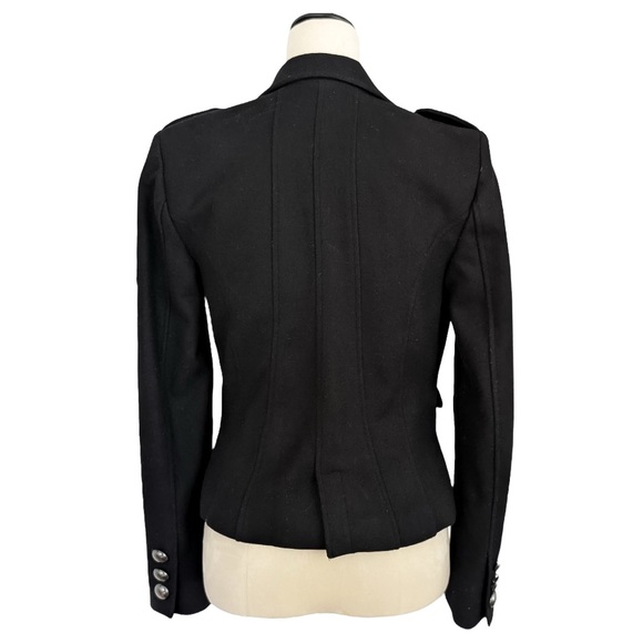 TART COLLECTIONS Vintage Military Style Jacket Coat Size XS Nieman Marcus - Picture 4 of 8